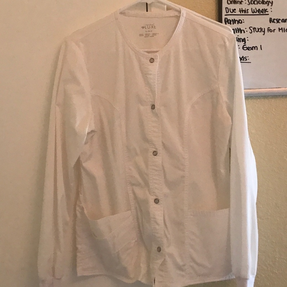White Scrub jacket